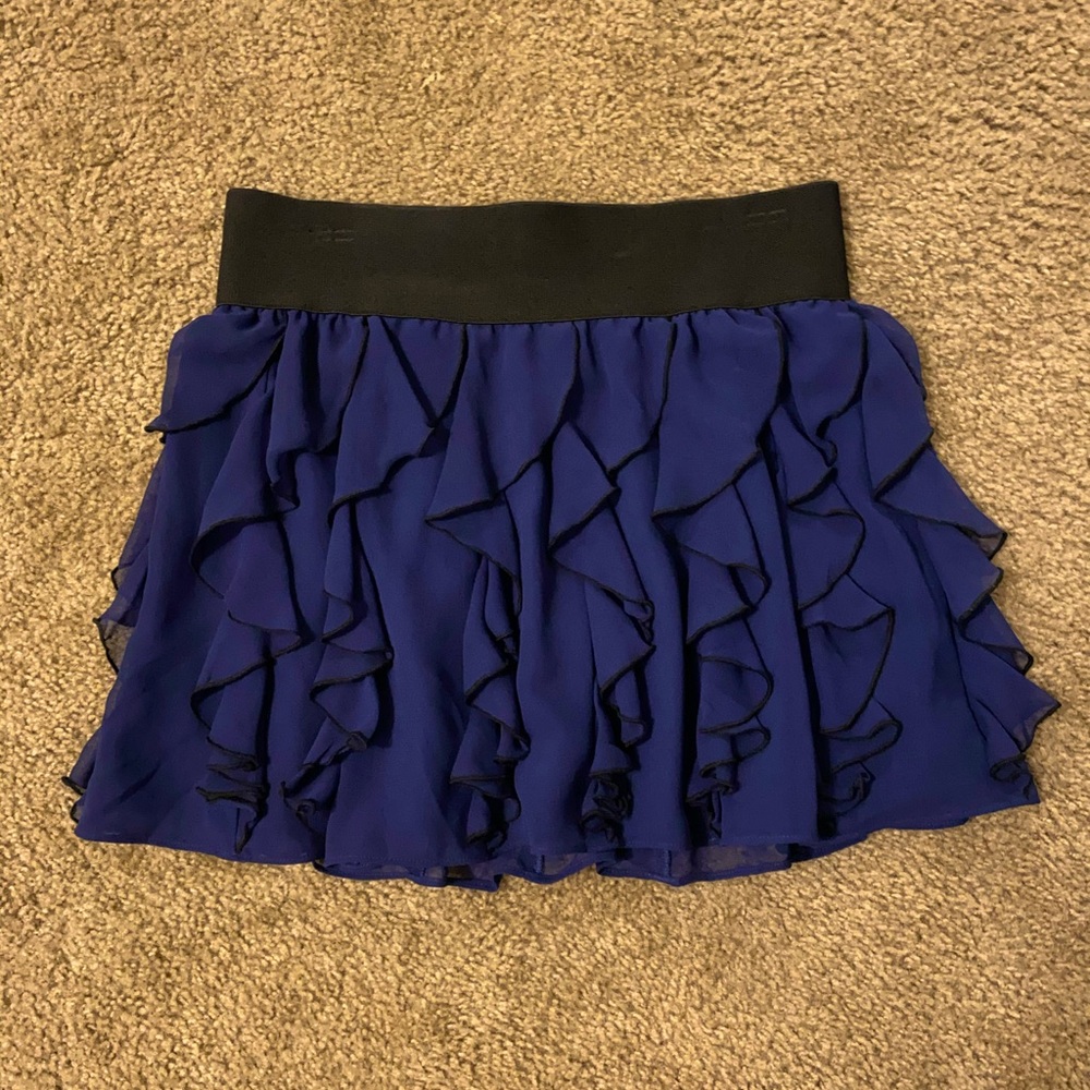 Flirty blue skirt by Express